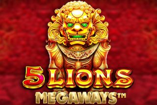 Slot 5 Lions Megaways dengan tema Asia Timur