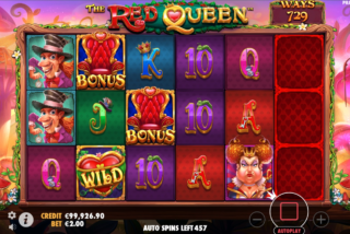 Gulungan keenam terbuka dengan setidaknya 2 simbol bonus