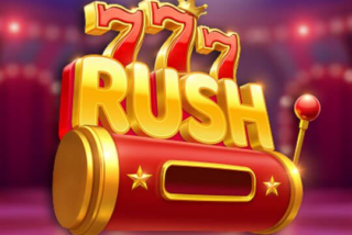 Tampilan permainan slot 777 Rush