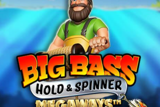 Tampilan Slot Big Bass Hold and Spinner Megaways