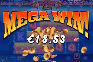 Kemenangan besar di slot Bigger Bass Bonanza