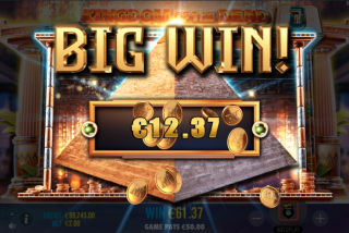 Kemenangan besar di mesin slot Kingdom of the Dead