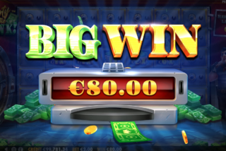 Kemenangan besar di fitur Respin pada slot Empty the Bank