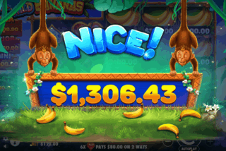 Menangkan hadiah besar di slot Wild Wild Bananas