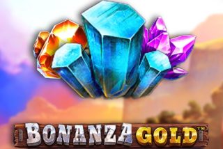 Tampilan permainan slot Bonanza Gold