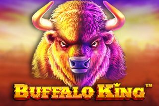 Tampilan permainan slot Buffalo King