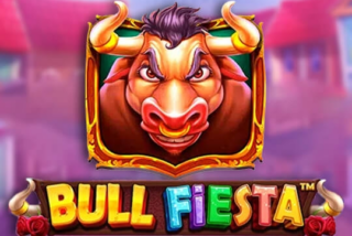 Permainan slot Bull Fiesta dengan tema adu banteng