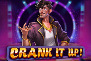 Permainan slot Crank It Up dengan tema musik atau mesin