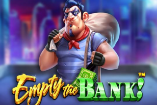 Slot Empty the Bank dengan tema perampokan bank
