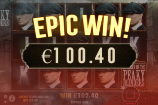 Kemenangan Epik di slot Peaky Blinders