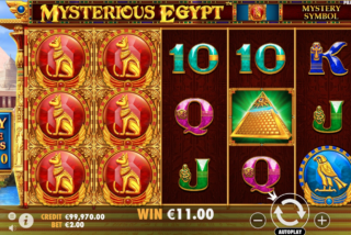 Simbol misteri ekspansi di slot Mysterious Egypt