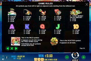 Tabel pembayaran lengkap untuk slot Bigger Bass Bonanza