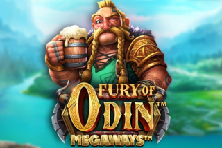 Gambar slot Fury of Odin Megaways dengan tema mitologi Norse