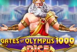 Visual dari Gates of Olympus 1000 Dice