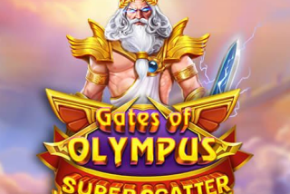 Tampilan slot Gates of Olympus Super Scatter