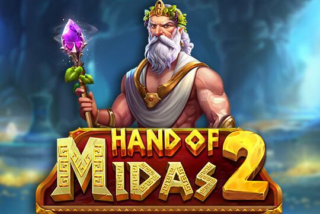 Tampilan slot Hand of Midas 2