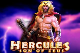 Tampilan permainan slot Hercules Son of Zeus
