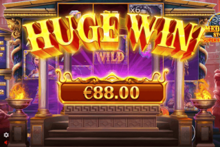 Kemenangan besar di slot Medusa's Stone