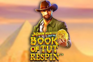 Slot John Hunter dan Kitab Tut Respin dengan tema Mesir