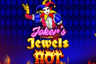 Gambar slot Joker’s Jewels Hot dengan tema joker dan permata