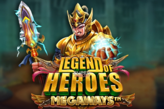 Slot Legenda Pahlawan Megaways dengan mekanik Megaways