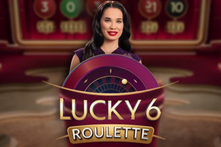 Tampilan permainan Lucky 6 Roulette dari Pragmatic Play