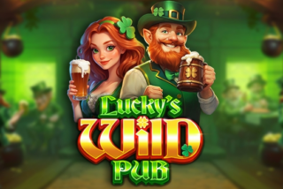 Tema pub di slot Lucky's Wild Pub