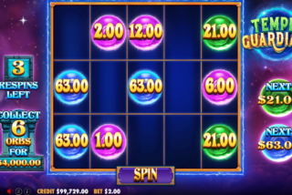 Fitur bonus utama dalam Temple Guardians