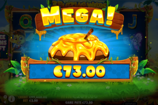 Kemenangan besar dalam mesin slot 3 Buzzing Wilds