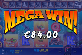 Kemenangan besar dalam slot Big Bass Splash