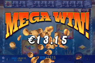 Kemenangan besar dalam fitur bonus di slot