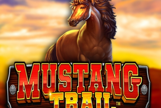 Permainan slot Mustang Trail dengan tema kuda liar