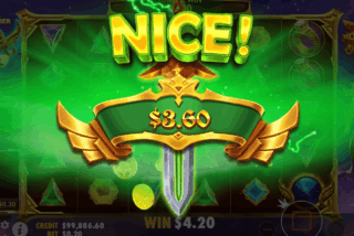 Kemenangan besar di slot Gates of Olympus Super Scatter