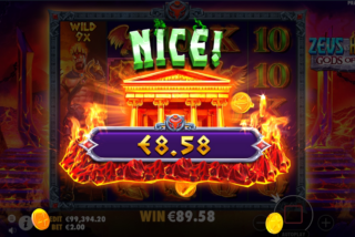 Kemenangan besar di slot Zeus vs Hades: Gods of War
