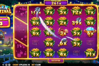 Salah satu simbol khusus dalam fitur Respin