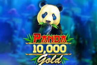 Permainan kartu gosok Panda Gold dengan tema panda