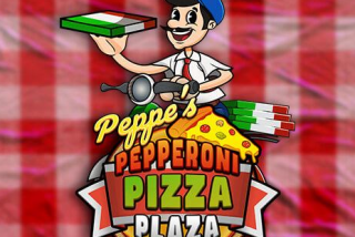 Slot Peppe's Pepperoni Pizza Plaza dengan tema pizzeria Italia