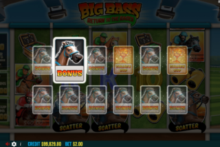 Pilih kartu untuk free spins klasik atau Piala Emas