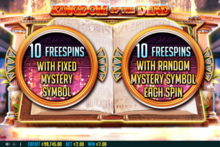 Pemain dapat memilih versi Free Spins yang ingin dimainkan