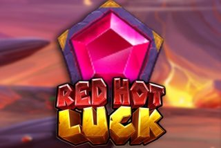 Permainan slot Red Hot Luck dengan tema vulkanik