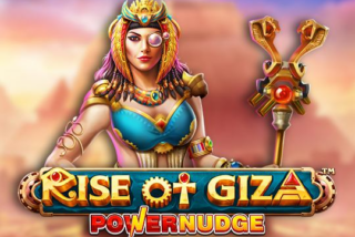 Slot Rise of Giza PowerNudge dengan tema Mesir futuristik