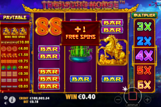 Simbol scatter memberikan putaran gratis tambahan per simbol