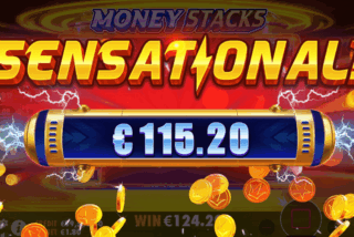 Kemenangan besar di slot Money Stacks