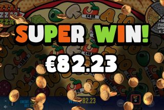 Super Win dalam fitur Free Spins slot Pizza Pizza Pizza
