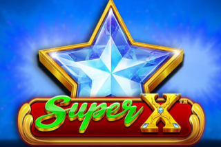 Tampilan permainan slot Super X dari Pragmatic Play