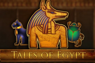 Permainan slot Tales of Egypt dengan tema Mesir kuno