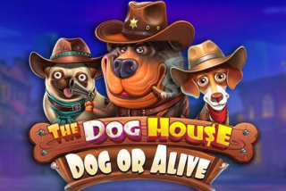 Slot The Dog House Dog or Alive dengan tema Wild West
