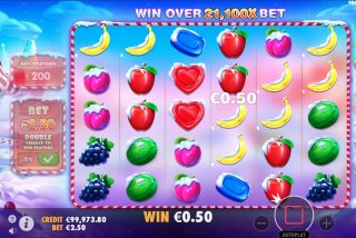 Fitur Tumble memungkinkan simbol baru muncul setelah kombinasi menang dibayar