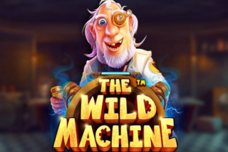 Tampilan slot The Wild Machine dengan tema sains gila