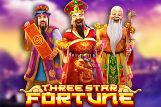 Tampilan permainan Three Star Fortune dari Pragmatic Play